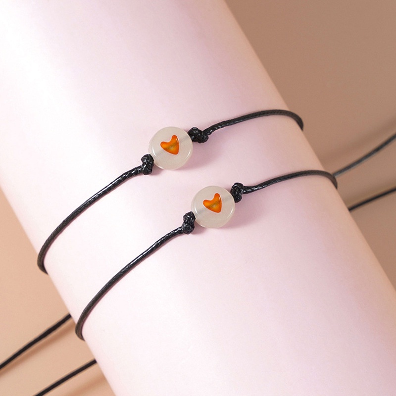 Vòng Đeo Tay Dạ Quang In Chữ KING / Best Friend Thời Trang Cho Cặp Đôi