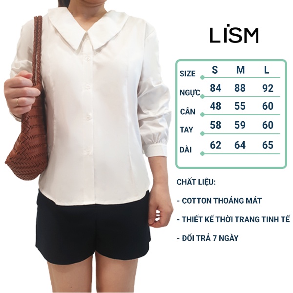 Áo sơ mi nữ trắng công sở dài tay kiểu đẹp | BigBuy360 - bigbuy360.vn