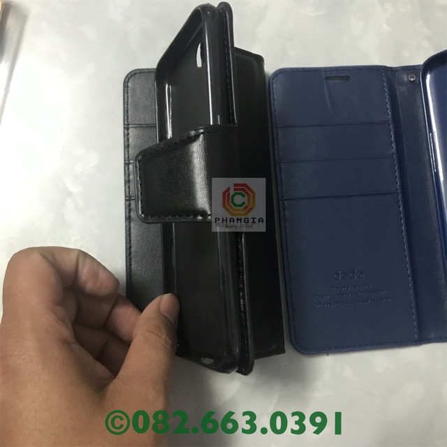 Bao da, ốp lưng nắp gập oppo a1k giả da đẹp, đa năng (có video)