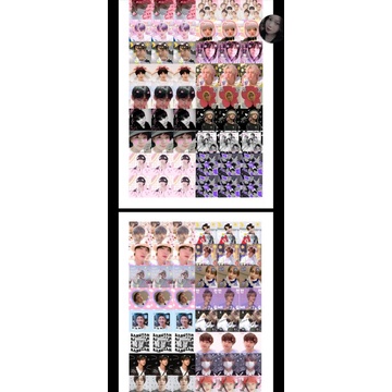 Box mix sticker niêm phong BTS 100c |ANNE|