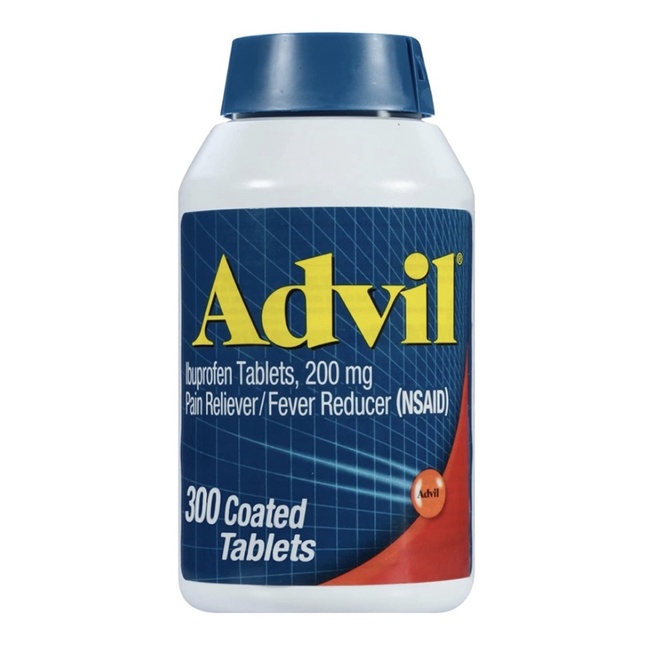 [Date 2023] Viên uống ᴀᴅᴠɪʟ 200mg, viên màu đỏ