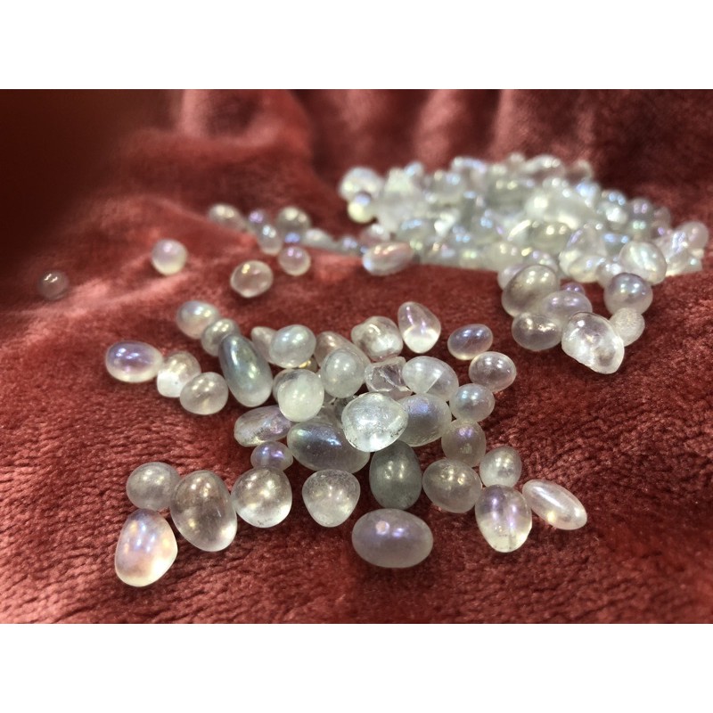 Aura quartz size mini siêu rẻ lửa như labradorite