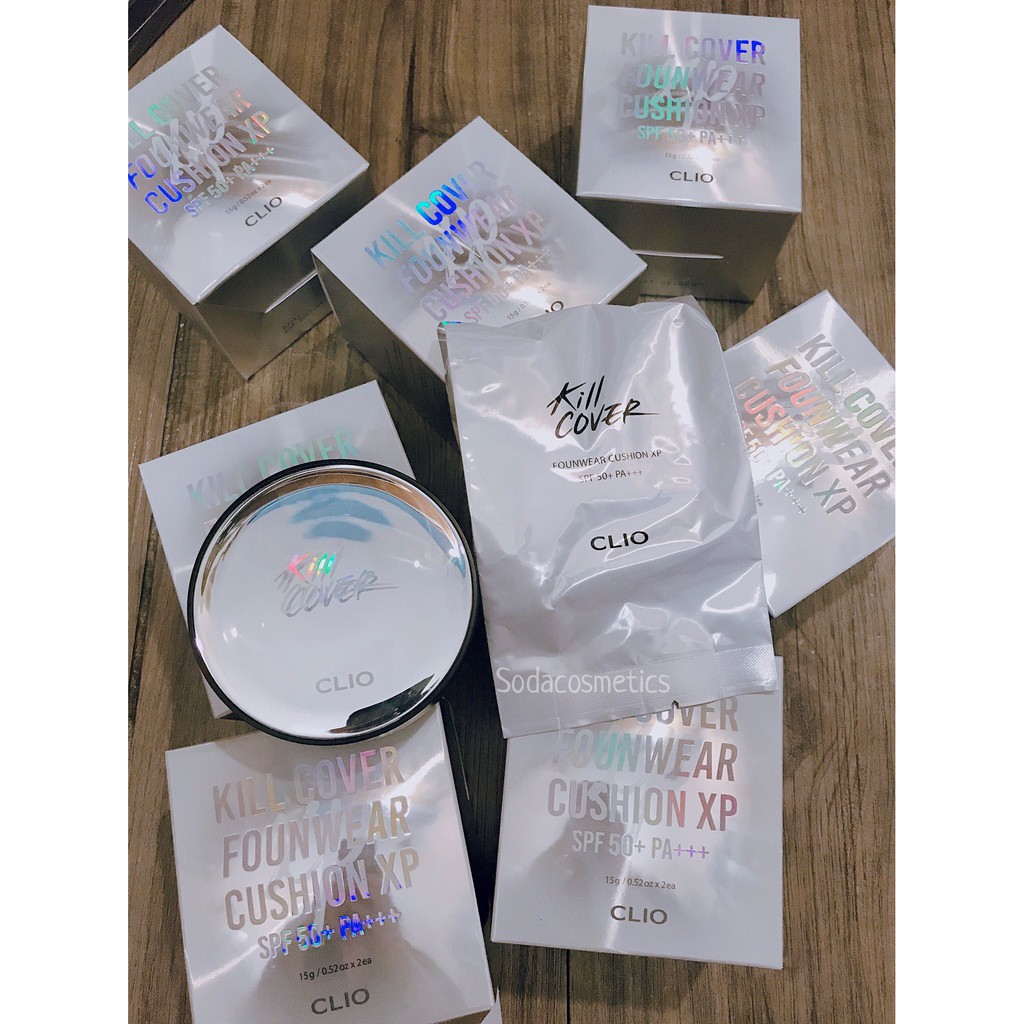 SET PHẤN NƯỚC CLIO FOUNWEAR CUSHION XP | BigBuy360 - bigbuy360.vn