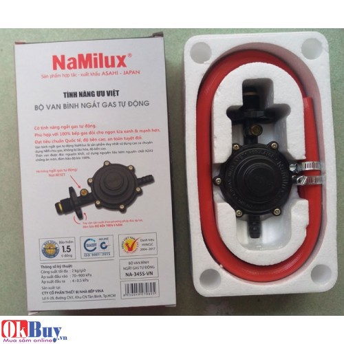Bộ van dây bình ngắt gas tự động Namilux NA-345S-VN
