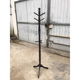 cây treo đồ gỗ cao su
