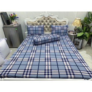 Bộ Drap Thun Hàn Quốc mát lạnh 4 món (Inbox nhiều mẫu lựa chọn)