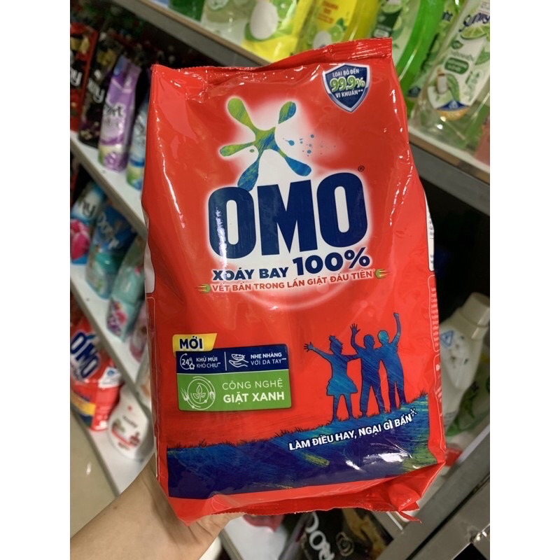 bịch xà bông omo 400g, 800g