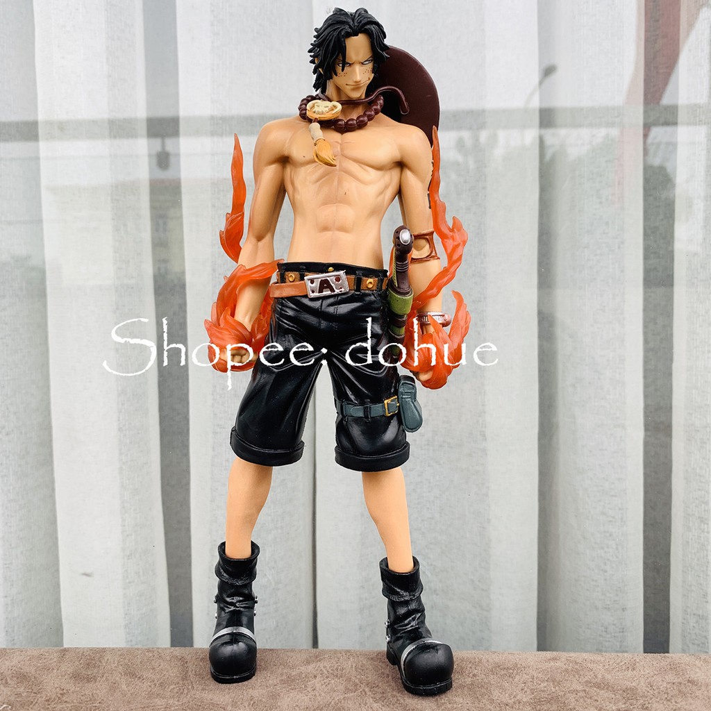 Mô Hình One Piece ACE Hỏa Quyền Tay Lửa Cao 26cm