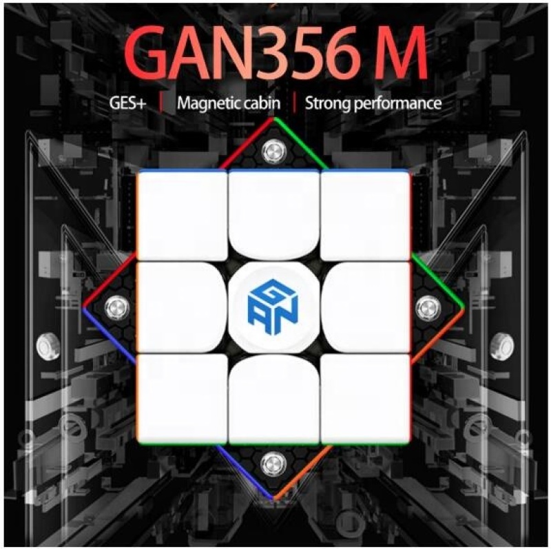 Khối Đồ Chơi Rubik Gan 356 M 3x3 Vui Nhộn