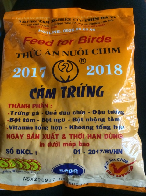 Cám Trứng Ba Vì 500g