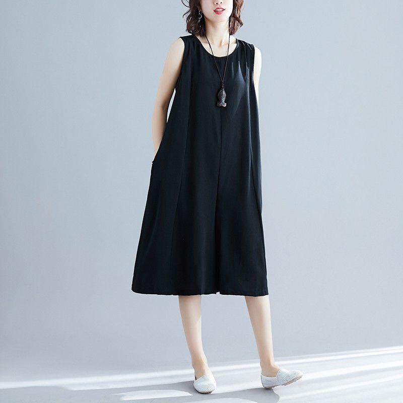 [ORDER] Quần yếm lửng nữ bigsize ống rộng giả váy (fit 70kg) - Có ảnh thật | BigBuy360 - bigbuy360.vn