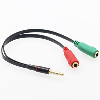 Giắc 3.5 dương gộp tai nghe và mic hàng cao cấp cho tai nghe Dùng cho tai nghe máy tính để nghe điện thoại