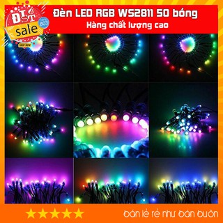 ⚡ Đèn LED RGB WS2811 50 bóng