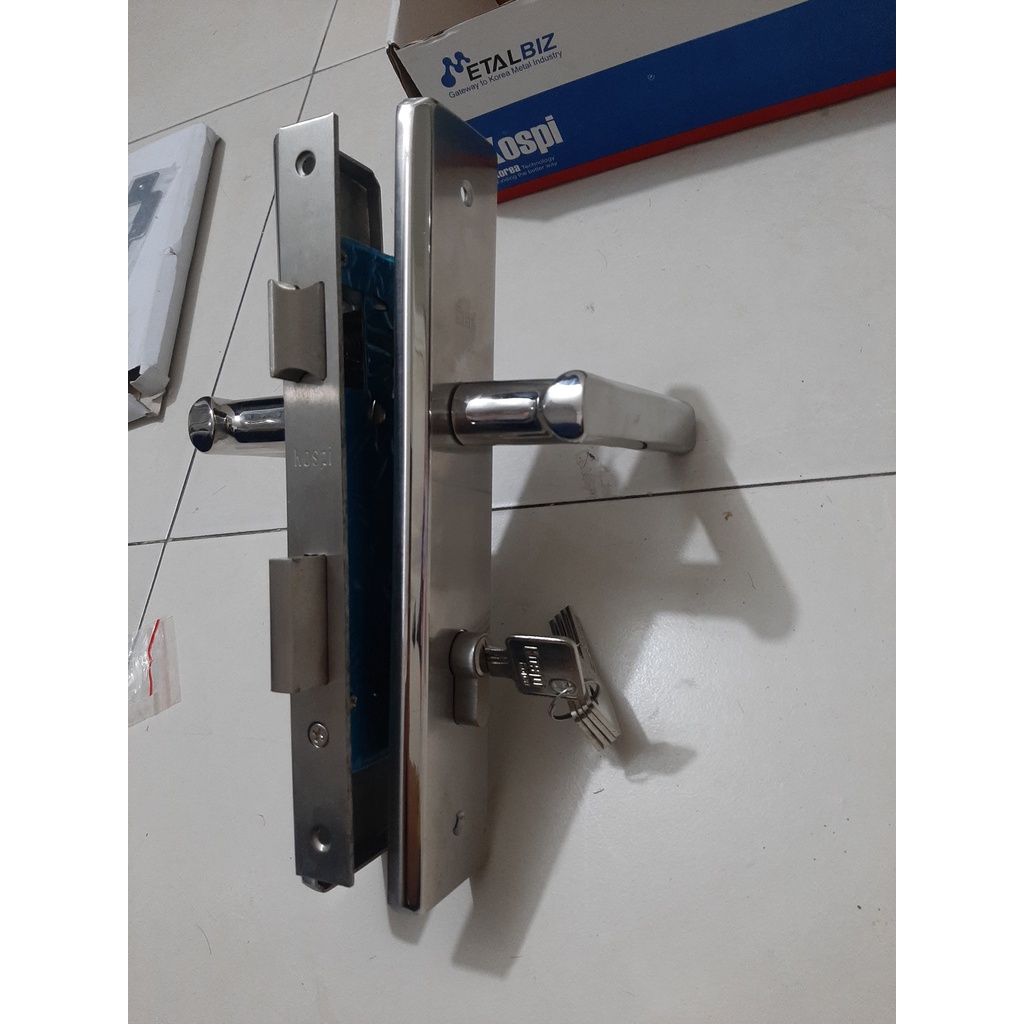 Khóa inox cửa đi, cửa chính hiệu Kospi LF59