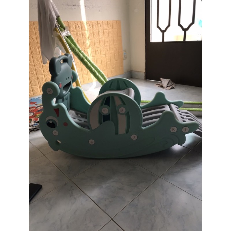 Thanh lý Bập bênh kiêm cầu trượt Hola