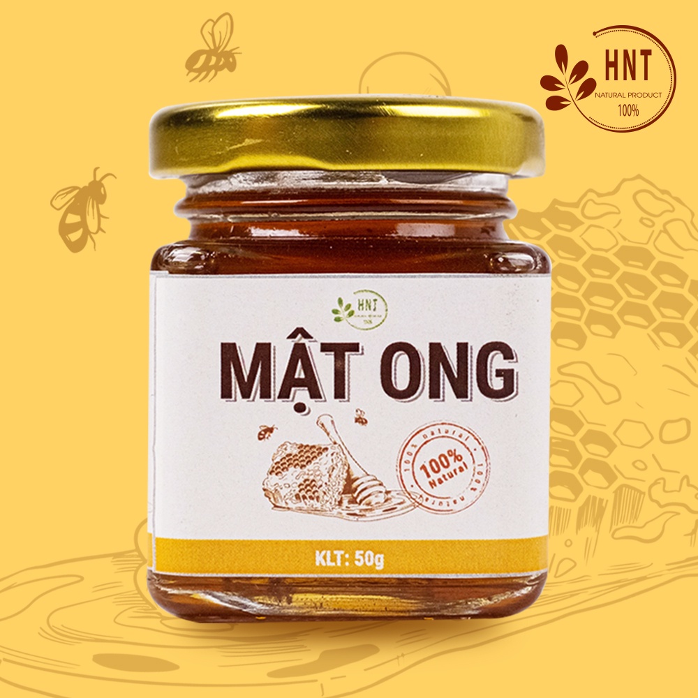 Mật ong nguyên chất hoa nhãn tự nhiên HNT NATURAL PRODUCT MO50G