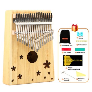 [Rẻ Vô Địch] Đàn Kalimba Yael 17 Phím Y17B-F Gỗ Trúc (Cam Kết 100% Chính Hãng Nhập Khẩu Bởi Nắng Khuya Music)