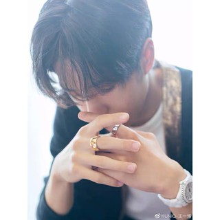 NHẪN bạc Vương Nhất Bác