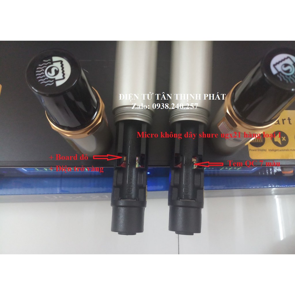 Micro không dây shure ugx21 hàng cao cấp loại 1- shure ugx21 - shure ugx 21 - ugx21 - ugx 21