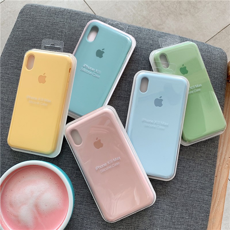 Ốp iphone chống bẩn logo táo viền 5/5s/6/6plus/6s/6splus/7/7plus/8/8plus/x/xr/xs/11/12/pro/max/plus/promax - Awifi Case | BigBuy360 - bigbuy360.vn