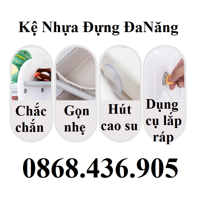 Kệ nhựa đựng đa năng thiết kế thông minh cho bé hình thật shop chụp free ship hcm hàng cao cấp