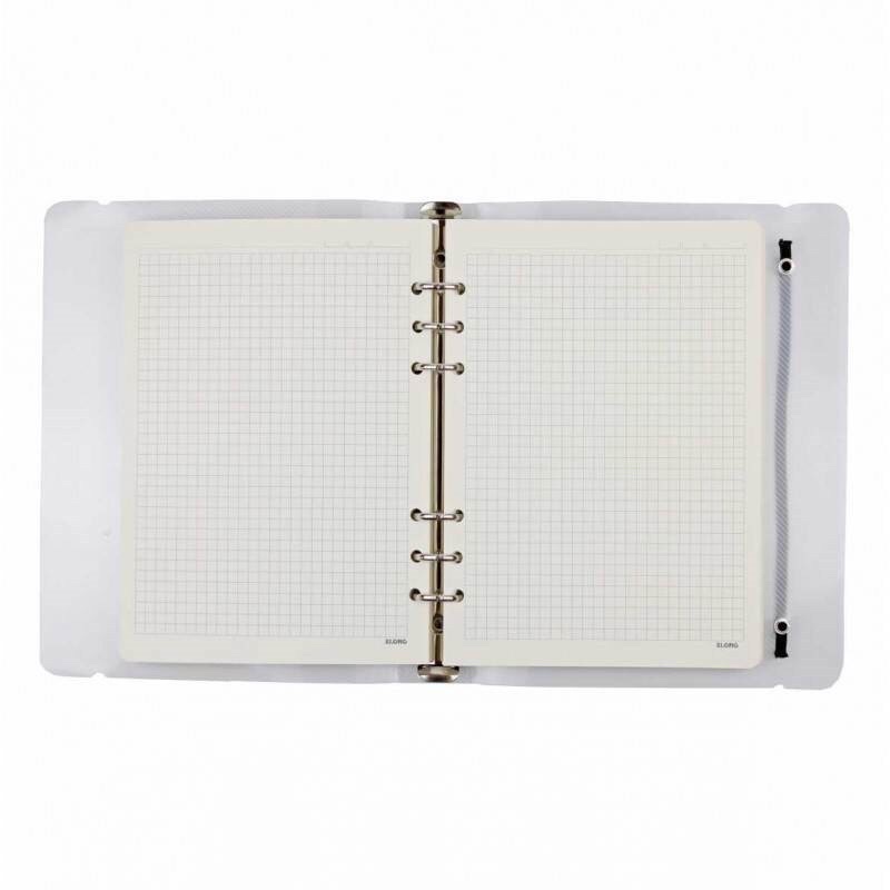 Sổ Caro file nhựa kẹp còng A5 - 100 tờ; MS: 994