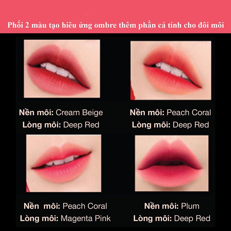 Fullsize Son sum mềm môi Losec Summa Velvet Lipstick màu 03.