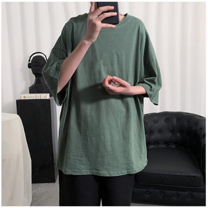 Áo oversize nam nữ unisex form rộng phong cách trơn đơn giản có đủ các màu