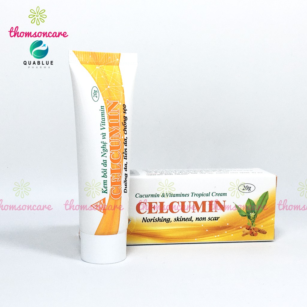 Kem nghệ Nano Curcumin - ngừa mụn, dưỡng da liền sẹo Celcumin có thêm Vitamin E