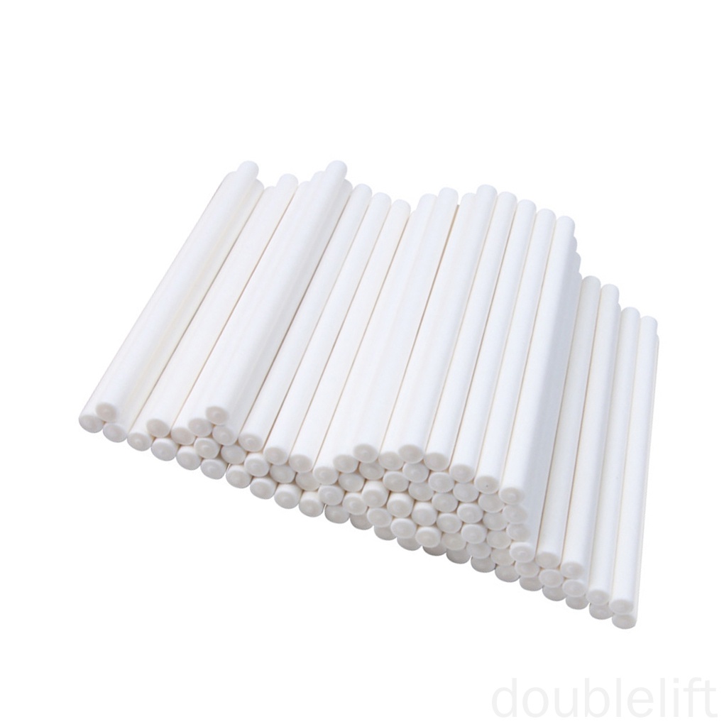 Set 100 Que Làm Kẹo Mút Bằng Giấy 10cm