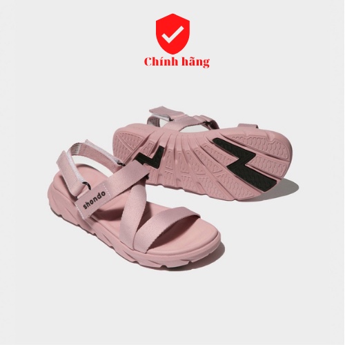 Shondo Sandals F6 Sport hồng nhạt full F6S7070-hồng đào