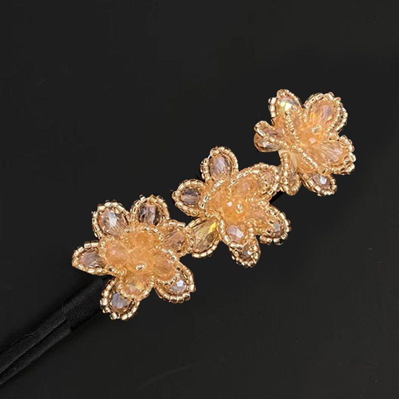 [Aishang Xinh Đẹp] Dụng Cụ Búi Tóc Đính Hạt Cườm Thủ Công Tinh Tế Phong Cách Hàn Quốc Cổ Điển Cho Nữ