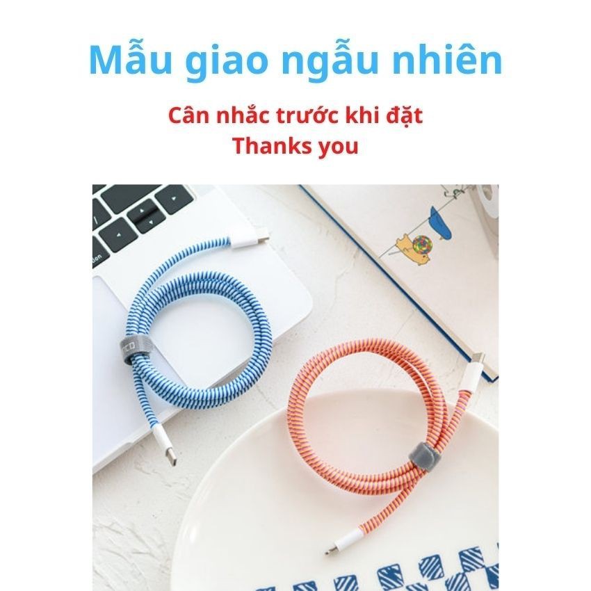 Dây cuốn tai nghe, bảo vệ phụ kiện chống đứt gẫy, màu giao ngẫu nhiên | BigBuy360 - bigbuy360.vn