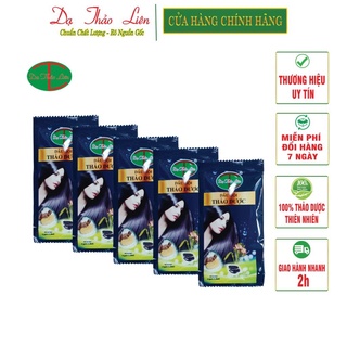 Dầu gội dạ thảo liên 100% thảo dược thiên nhiên dạng gói 5,8ml