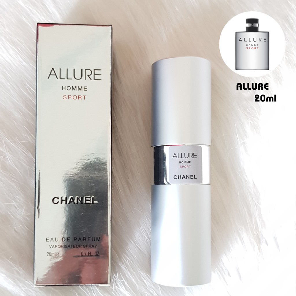 Nước Hoa Nam Thể Thao - Nước Hoa Nam ALLURE Tươi Mát Nam Tính Mạnh Mẽ | Thế Giới Skin Care