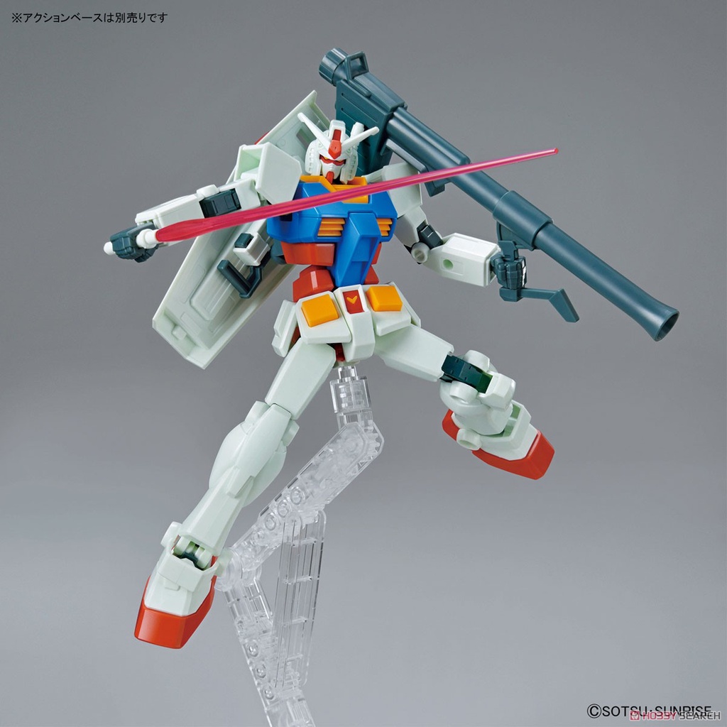 Mô Hình Gundam EG RX-78-2 GUNDAM FULL WEAPON Bandai Entry Grade 1/144 Đồ Chơi Lắp Ráp Anime Nhật