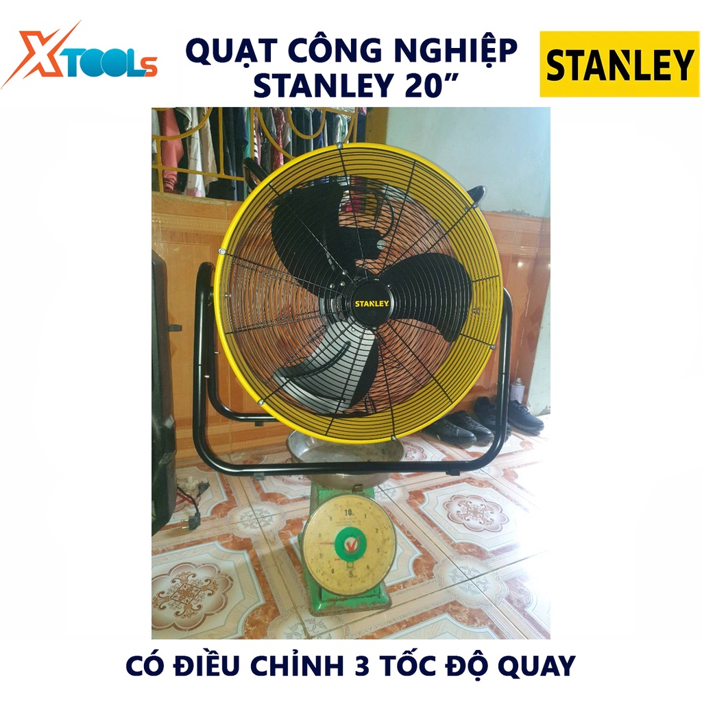 Quạt công nghiệp Stanley SLF305018 | công suất 130W điều chỉnh 3 cấp tốc độ vận tốc gió 456m/M [CHÍNH HÃNG][XTOOLs]