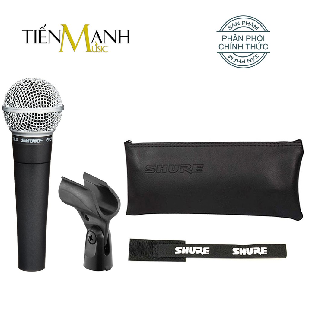 Mic Cầm Tay Shure SM58-LC Micro Phòng Thu SM58LC Studio Microphone Karaoke SM58 - Chính Hãng USA