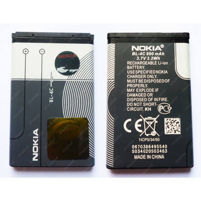 pin nokia 4C, 5C 2IC