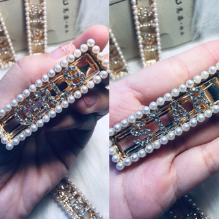 Kẹp Tóc Hạt Trai Đính Đá Nhân Tạo Girls Star