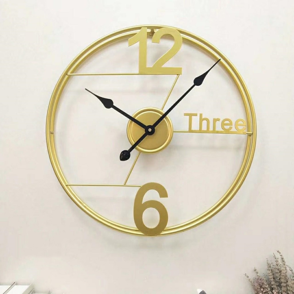 [Chọn mẫu] Đồng hồ treo tường trang trí mẫu mới nhất size 50cm