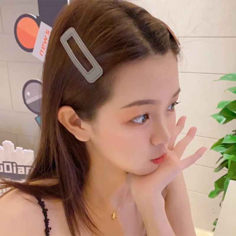 Set 5 kẹp tóc da đẹp mắt cho nữ