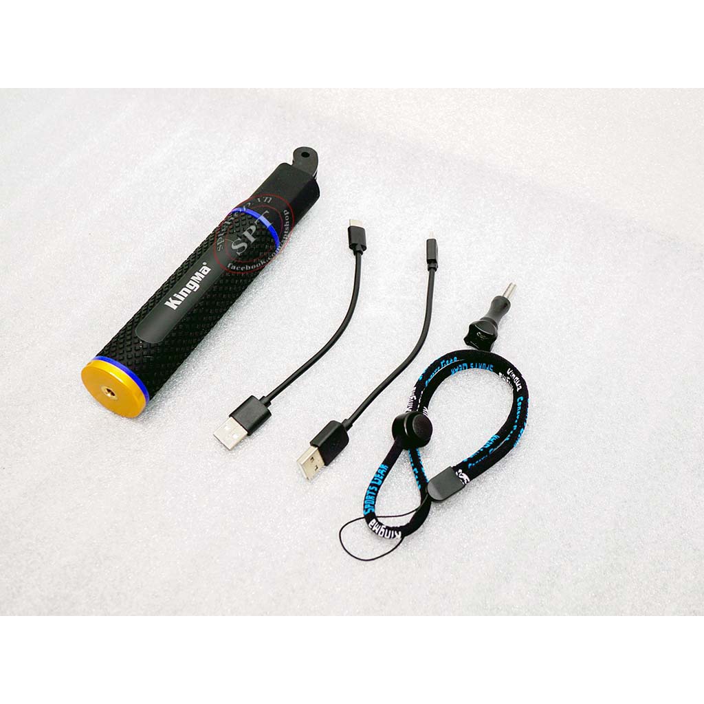 Gậy cầm tay kiêm sạc dự phòng cho GoPro Kingma dung lượng 5200mAh