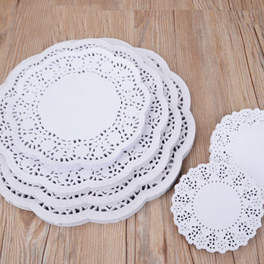 Thẻ Giấy Dán Trang Trí Sổ Tay / Nhật Ký / Sổ Tay Họa Tiết Ren Doilies Kiểu Vintage DIY