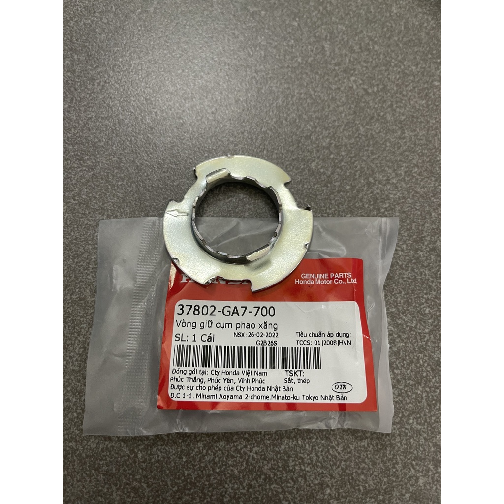 Vòng sắt khóa phao xăng Future Neo Future 2 Future X wave 100 hàng chính hãng 37802GA7700