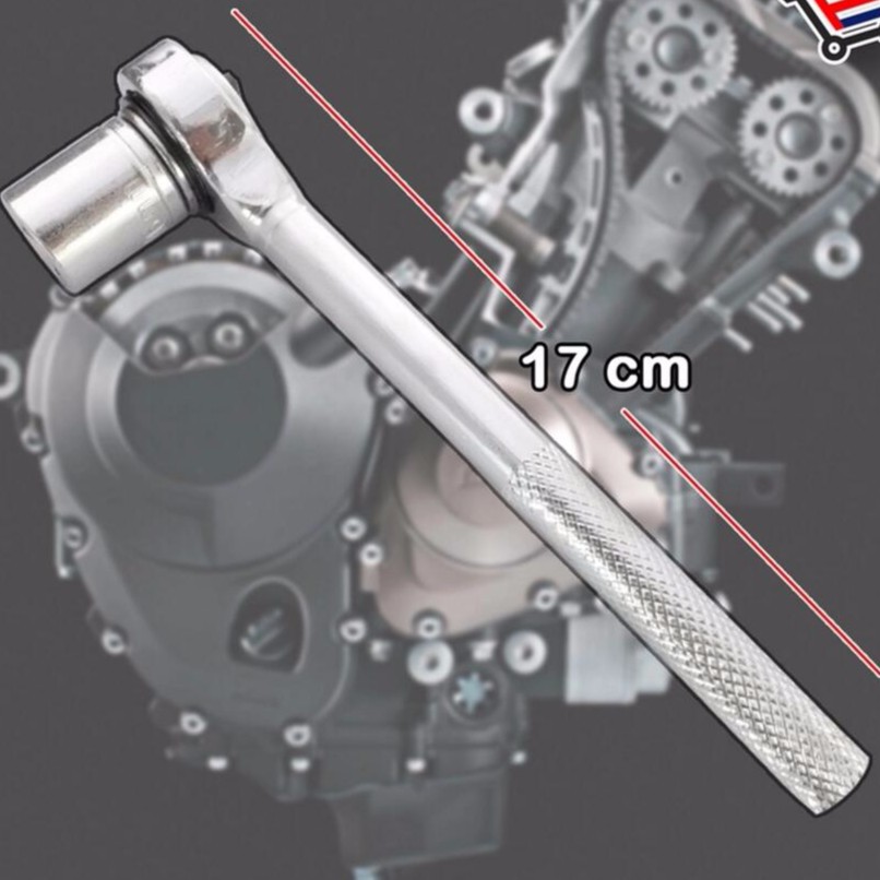 Bộ khẩu thông minh mở siết ốc và bugi 40 chi tiết (Thép không gỉ)