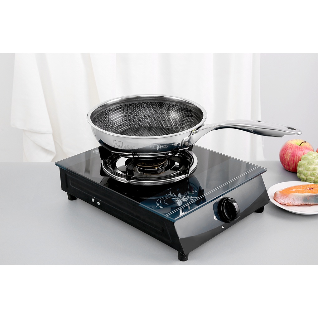 Chảo chống dính Black Cube Fivestar sâu lòng hàng chính hãng size 20-22-24-26-28 đùng được với mọi loại bếp