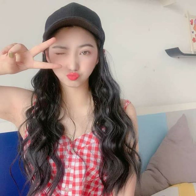 Tóc kèm mũ hình thật