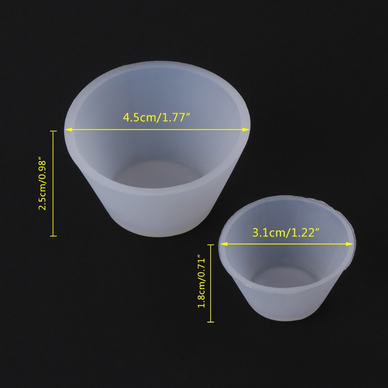 Khuôn silicone làm trang sức thủ công 2 kích cỡ