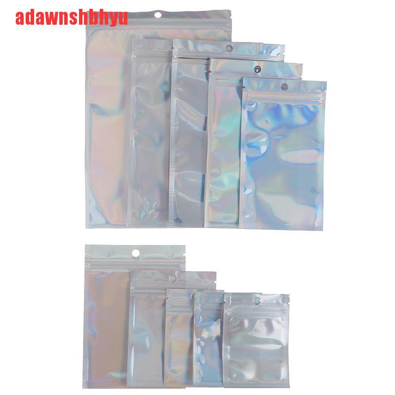Set 10 Túi Zip Lá Nhôm Trong Suốt Đựng Trang Sức